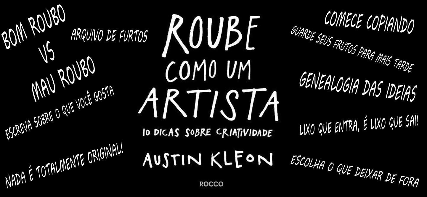 Capa do livro 'Roube como um artista'